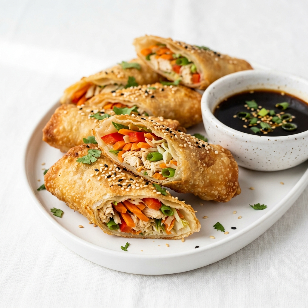 Wrap Croustillant Façon Spring Roll